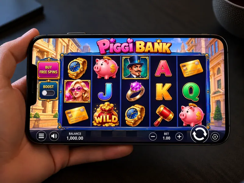 Piggy Bank na ekranie smartfona